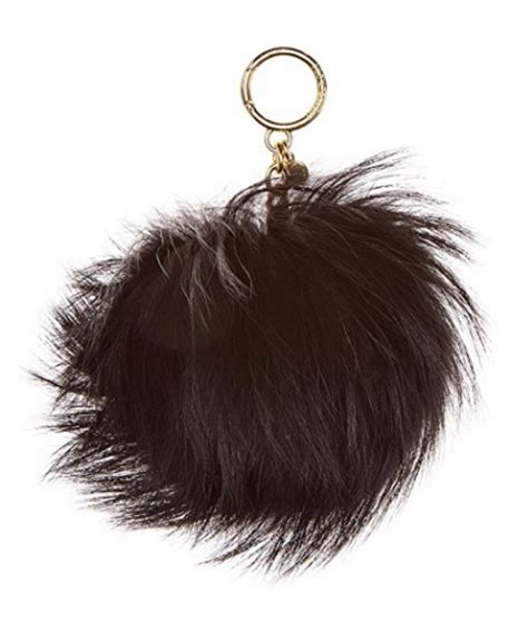 michael kors 32f6gkck3f|Michael Kors Large Fur Key Chain.